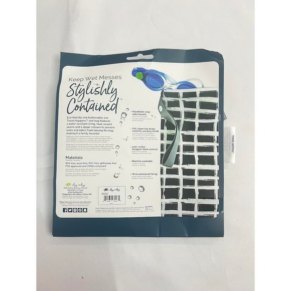 NEW! Itzy Ritzy Sealed Wet Bag With Adjustable Handle SAFARI SQUAD - Picture 2 of 6